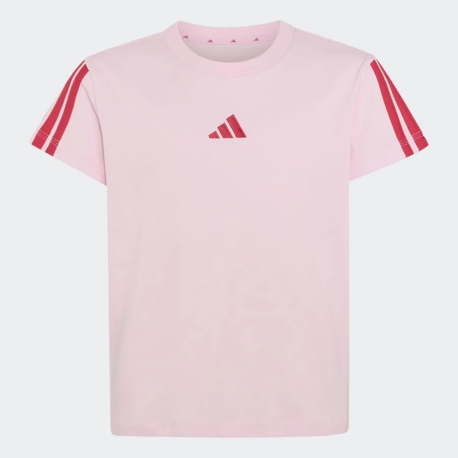 Детская футболка с коротким рукавом adidas Essentials, Розовый