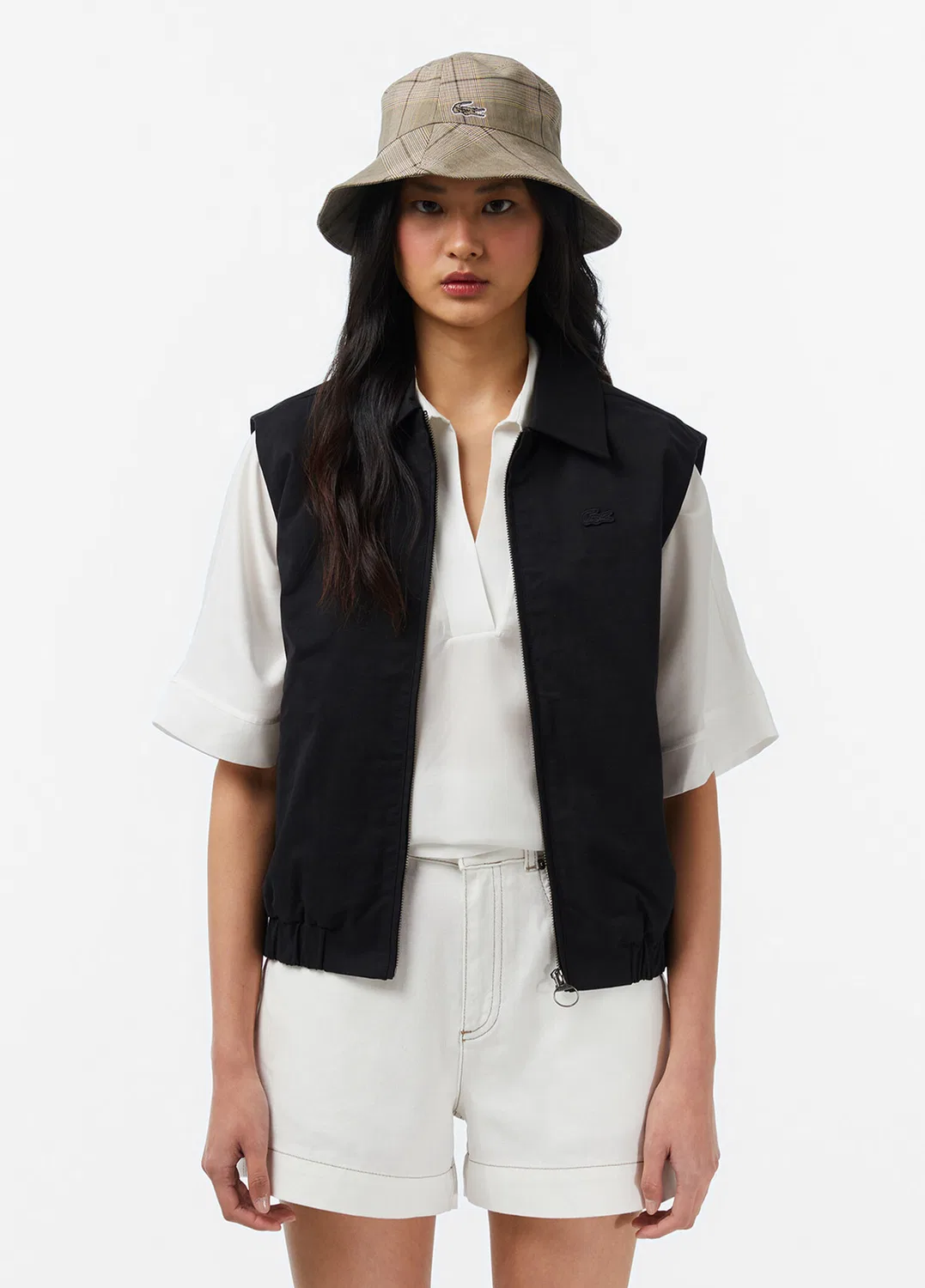 Жилет Lacoste Regular Fit, черный