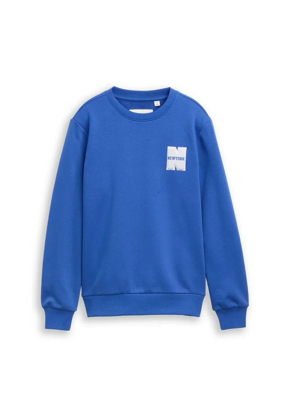 Толстовка Strick & sweatshirts с нашивкой - толстовка Tom Tailor, Beau Blue