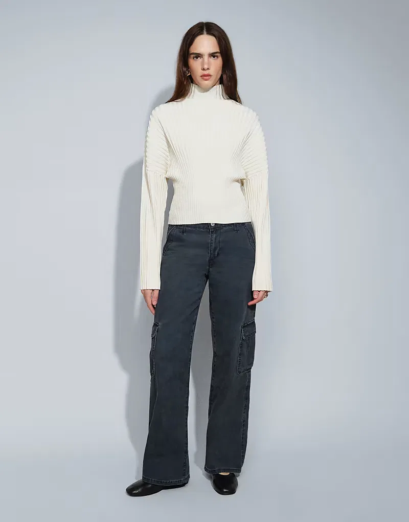 Свободные брюки-карго Levi's Superlow, выцветшего, черный
