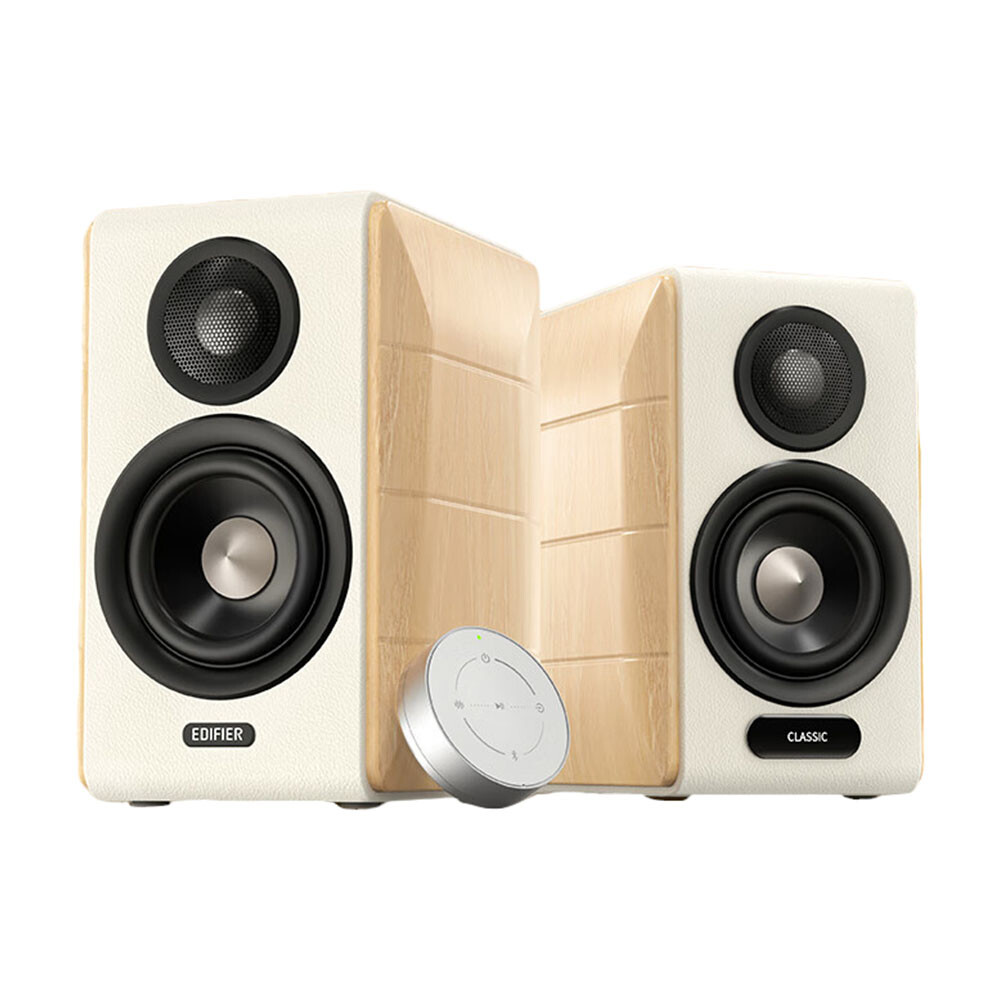 

Полочная акустика Edifier S880 MKII, 2 шт, бежевый