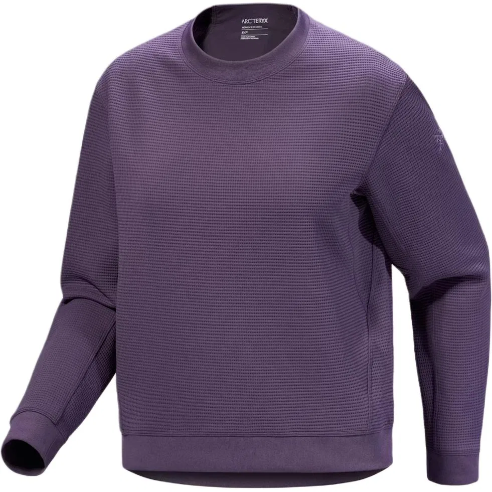 Женский свитшот с принтом Olera Arcteryx, Evening Mist Pink/Alpine Rose