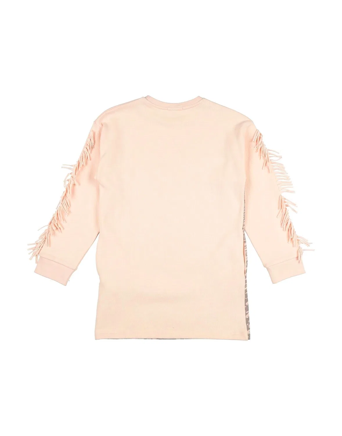 Детское платье для девочек из флиса с длинным рукавом Stella Mccartney Kids, Light Pink — фото 2