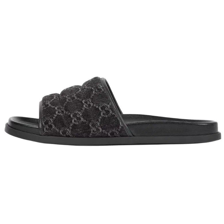 Шлепанцы мужские GUCCI Black