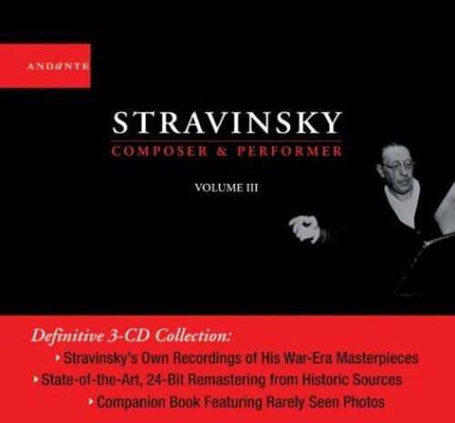 

CD диск Stravinsky / Bernstein / Corigliano / Rosenker: Composer & Performer 3