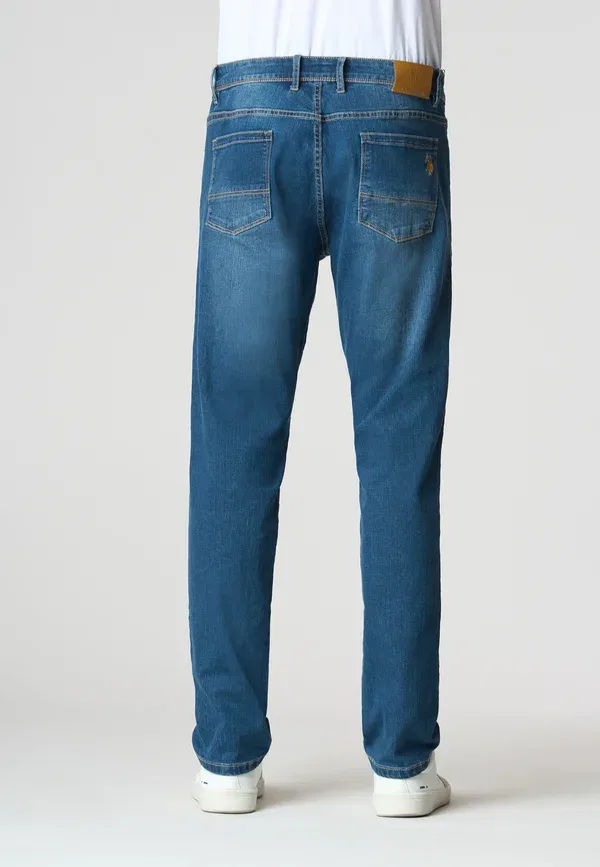 Джинсы прямого кроя Straight leg jeans U.S. Polo Assn, blu U.S. Polo Assn., синий — фото 3