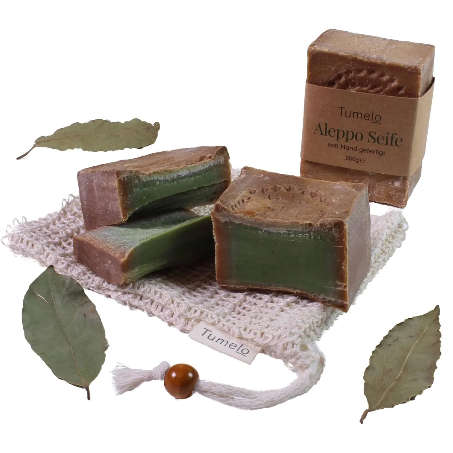 Твердое мыло TUMELO Original Aleppo Soap, 800 г — фото 2