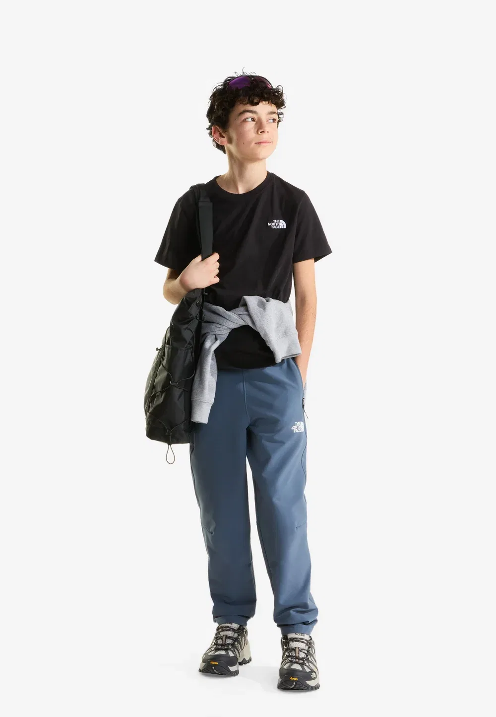 Футболка Teen Evolution Simple Dome Tee унисекс - базовая футболка The North Face, Tnf Black