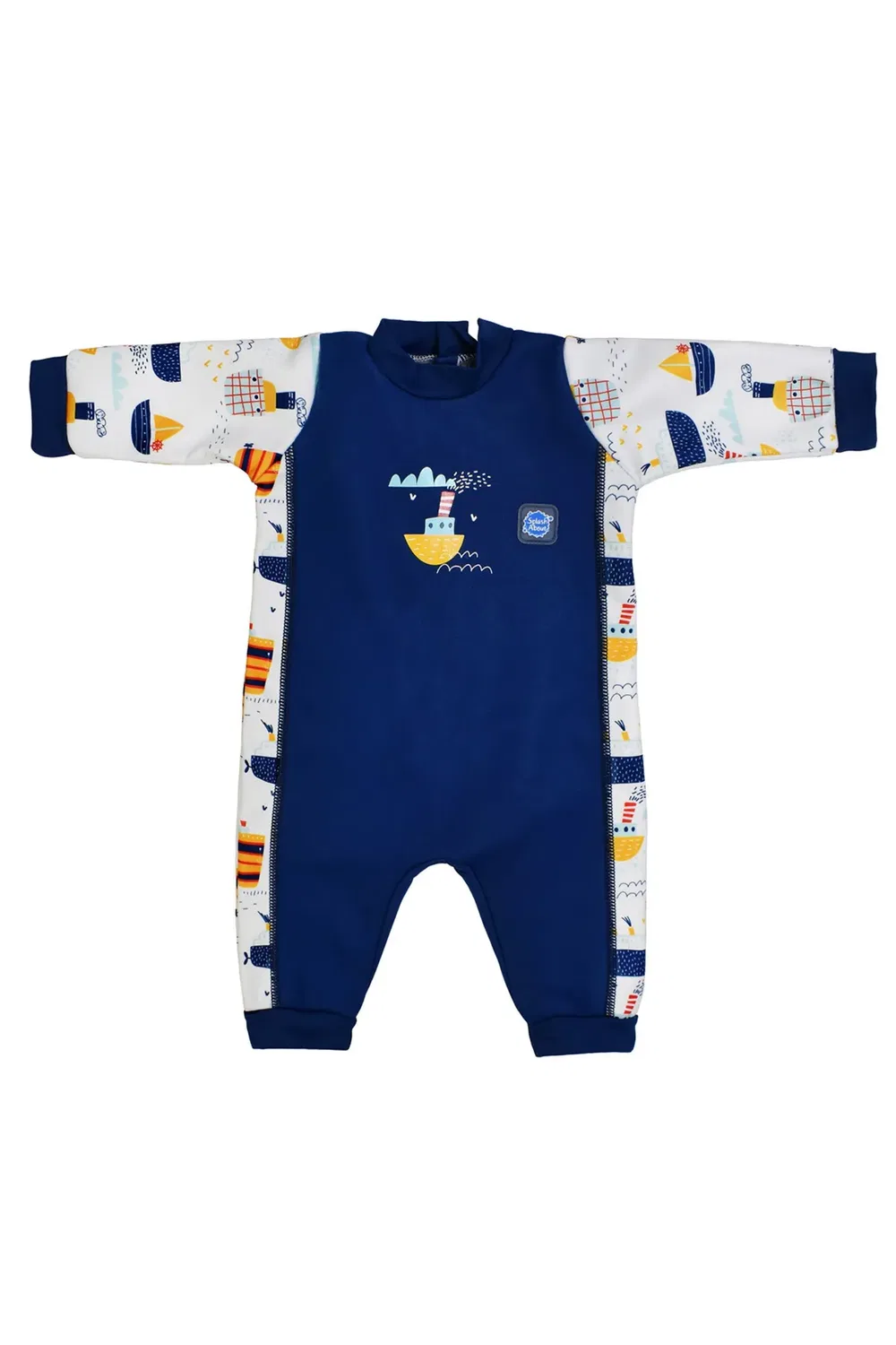 Детский гидрокостюм Warm in one baby wetsuit Tug Boats Splash About, Multi