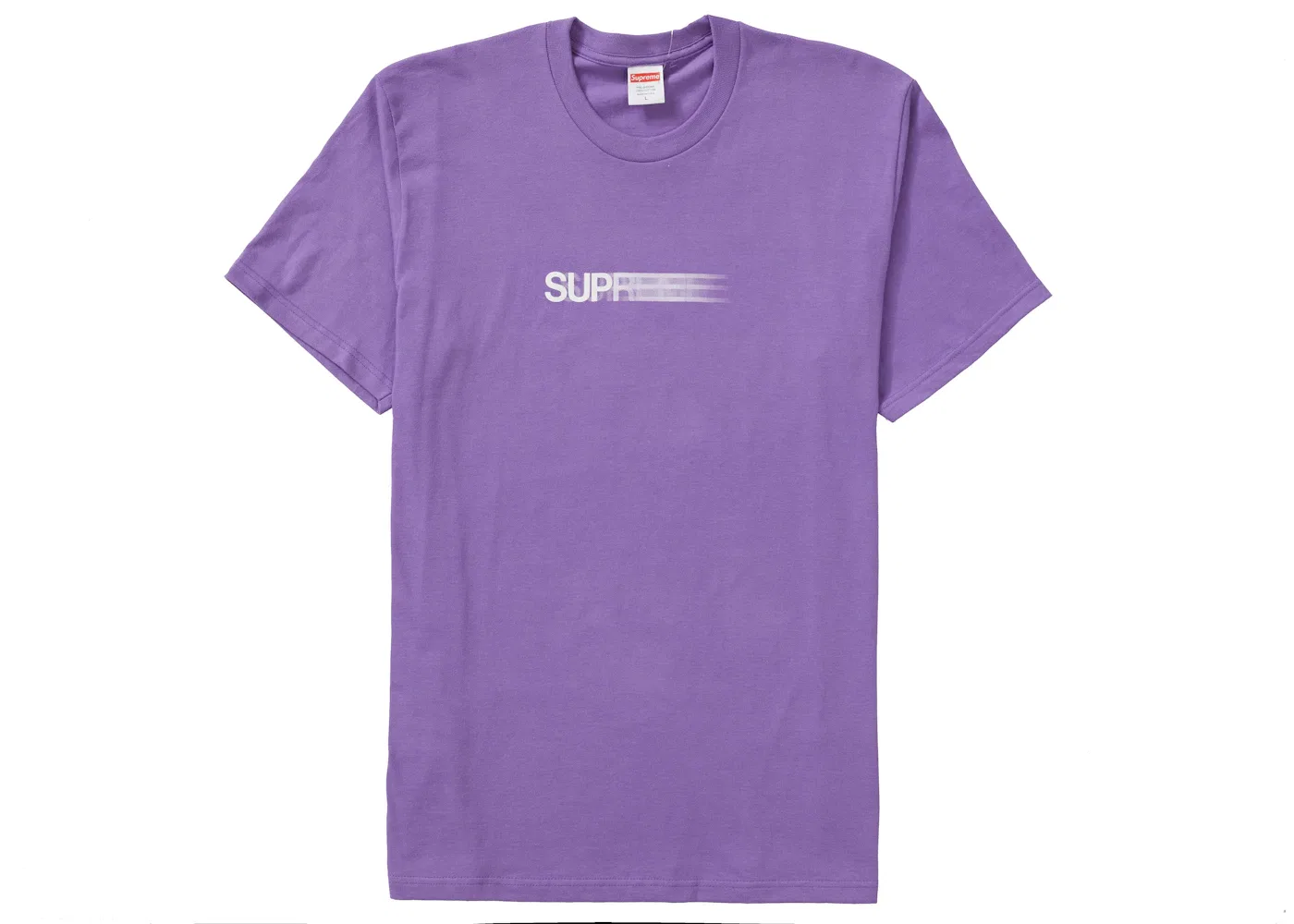 Мужская футболка с принтом Motion Logo Supreme, Purple