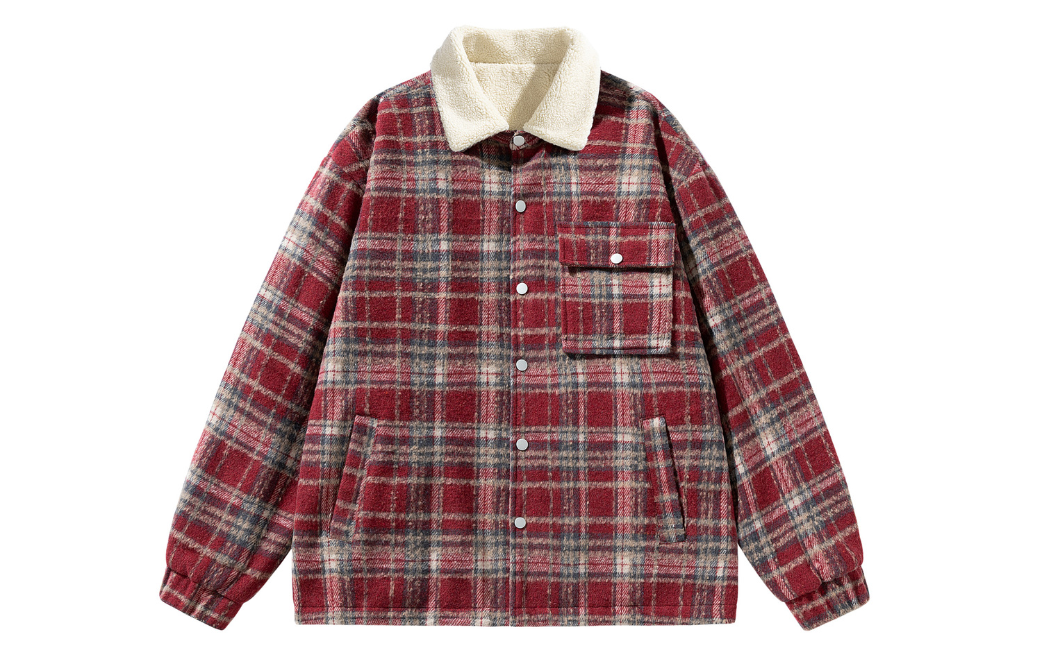 

Paddy Julia Куртка Unisex, Red 2161 (Thickened and Fleece-Lined)