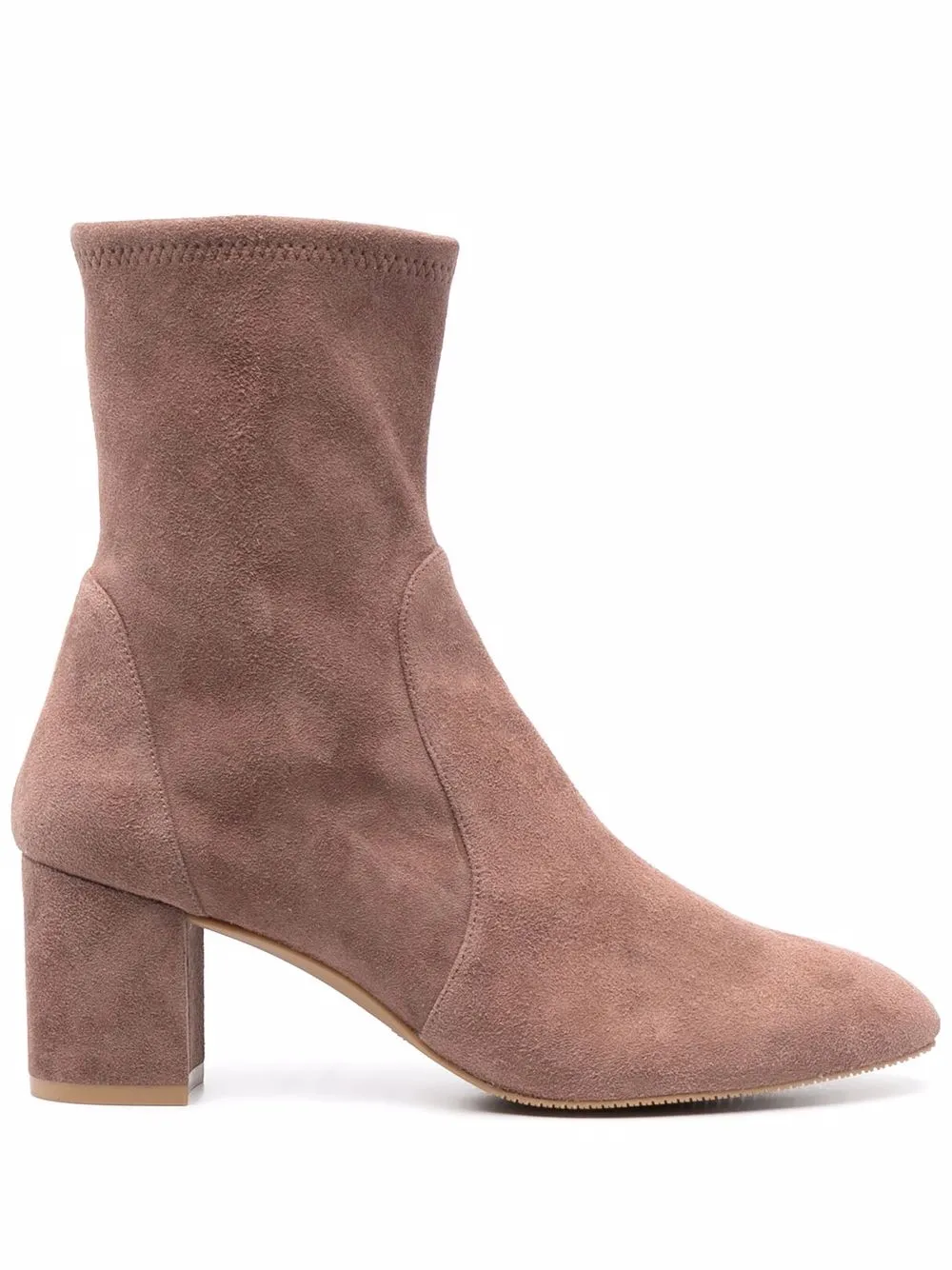 Ботильоны Yuliana 60 Stuart Weitzman, коричневый