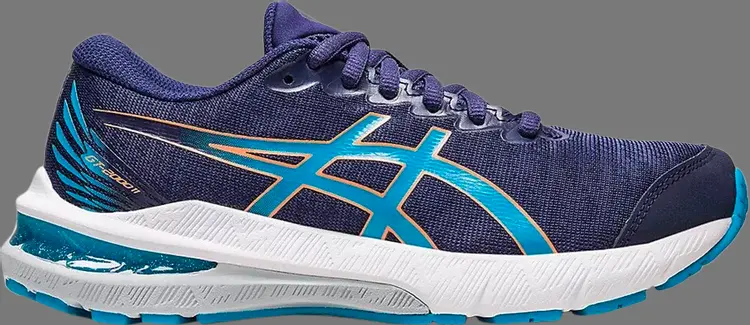 

Кроссовки gt 2000 11 gs 'indigo blue island' Asics, синий