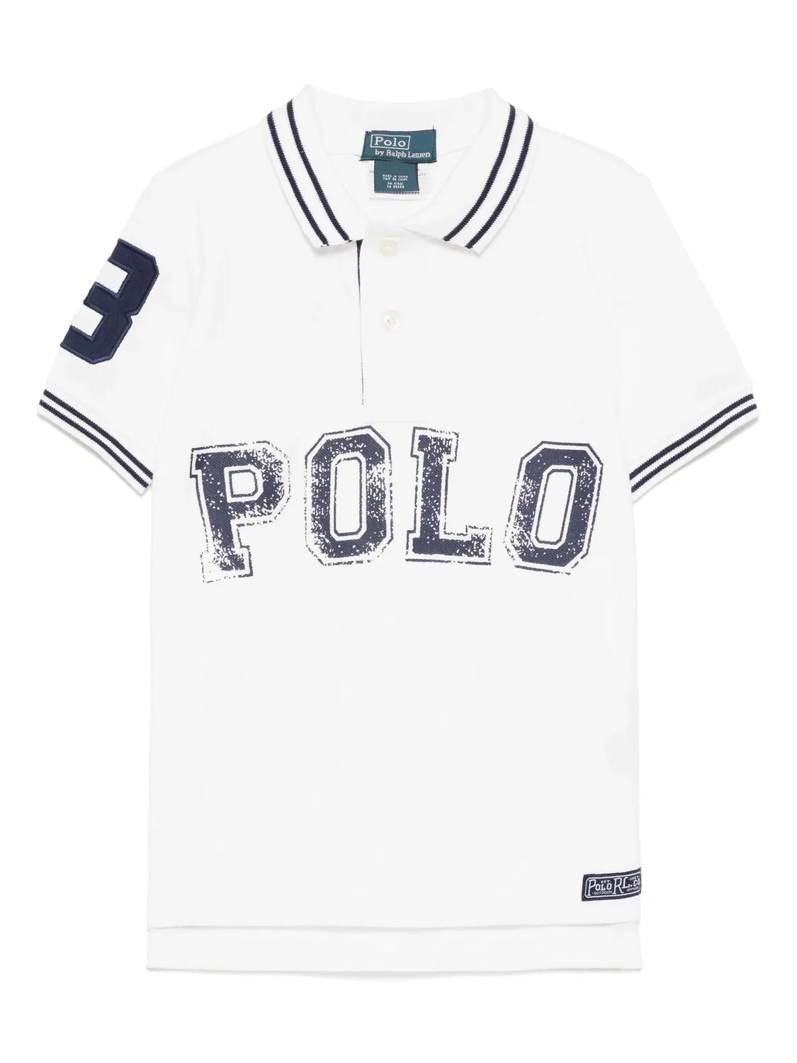 Polo Ralph Lauren Рубашка-поло белая с логотипом
