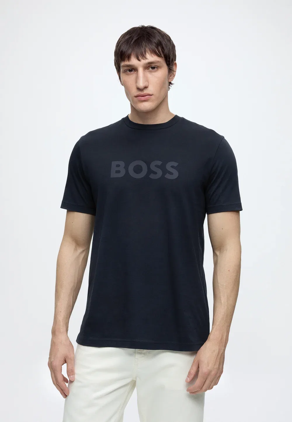 Te logo - базовая футболка Boss, Dark Blue