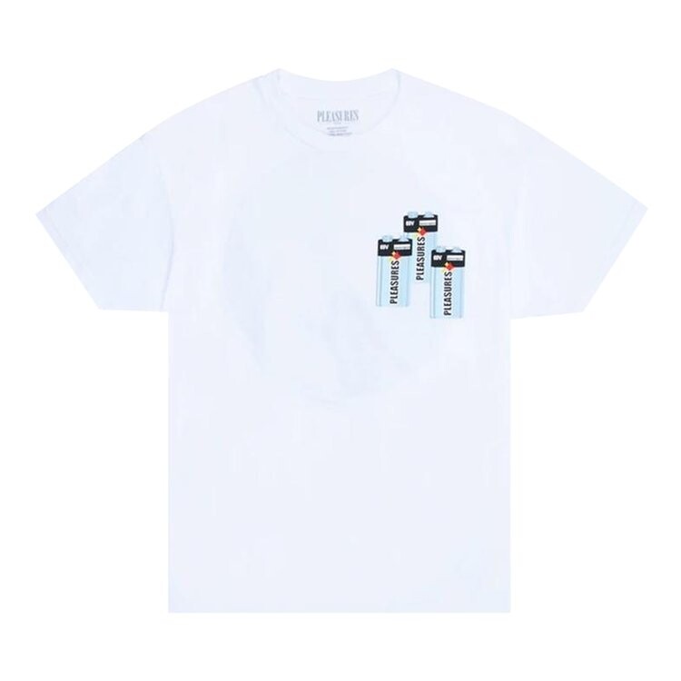 

Футболка Pleasures Charge T-Shirt 'White', белый