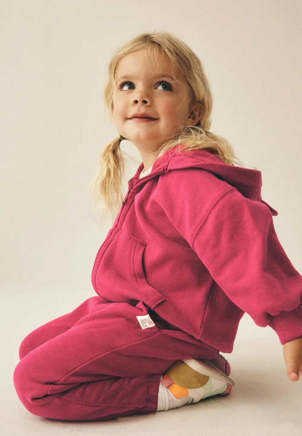 Спортивные брюки стандартного кроя Next, Berry Pink — фото 3