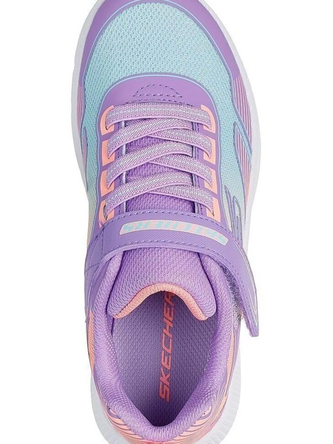 Спортивные кроссовки SKECHERS Skechers Microspec Advance - Oasis Poi фиолетового цвета — фото 2