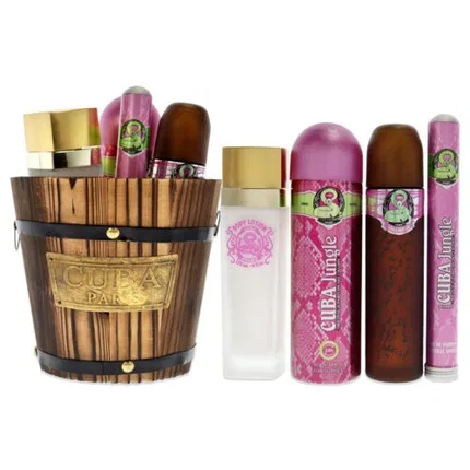Подарочный набор Cuba Jungle Snake By Cuba For Women, 4 Pc Gift Set