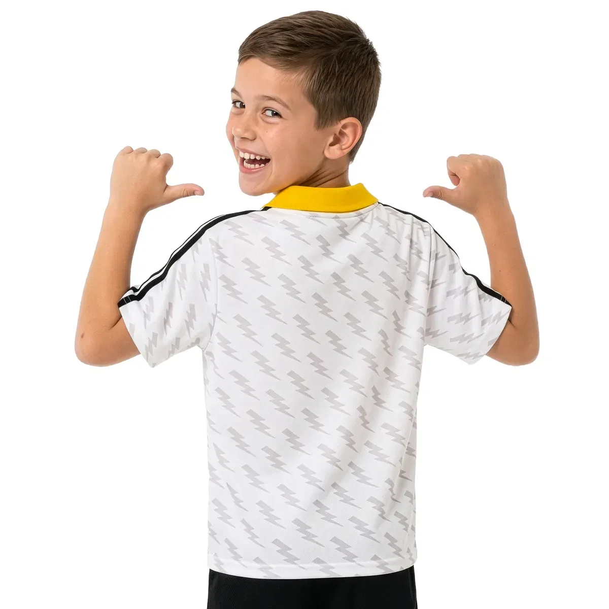 Футболка с принтом Pikachu Pokemon, White — фото 4