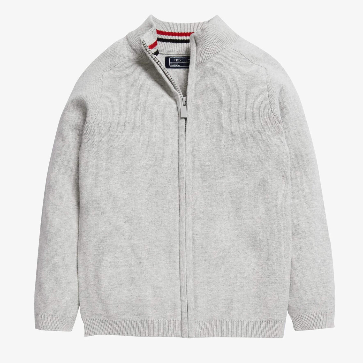 

Кардиган Next Zip Through Knitted, серый
