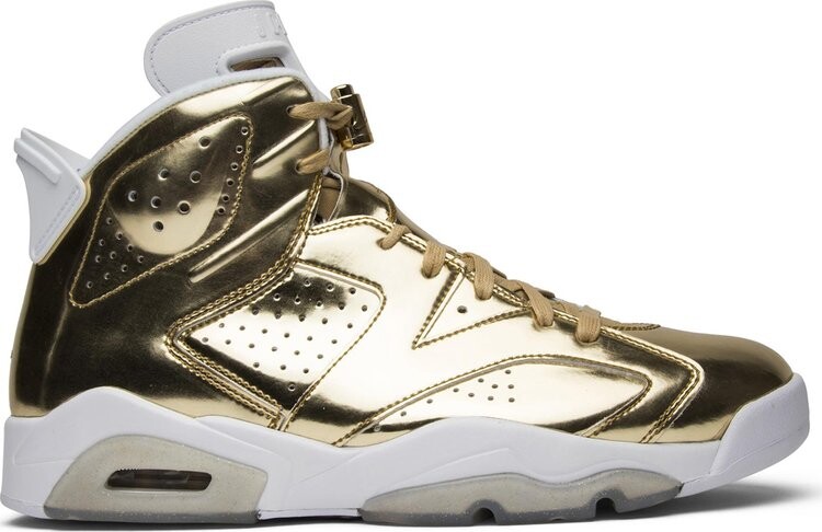 

Кроссовки Air Jordan 6 Retro Pinnacle, золотой, Желтый, Кроссовки Air Jordan 6 Retro Pinnacle, золотой