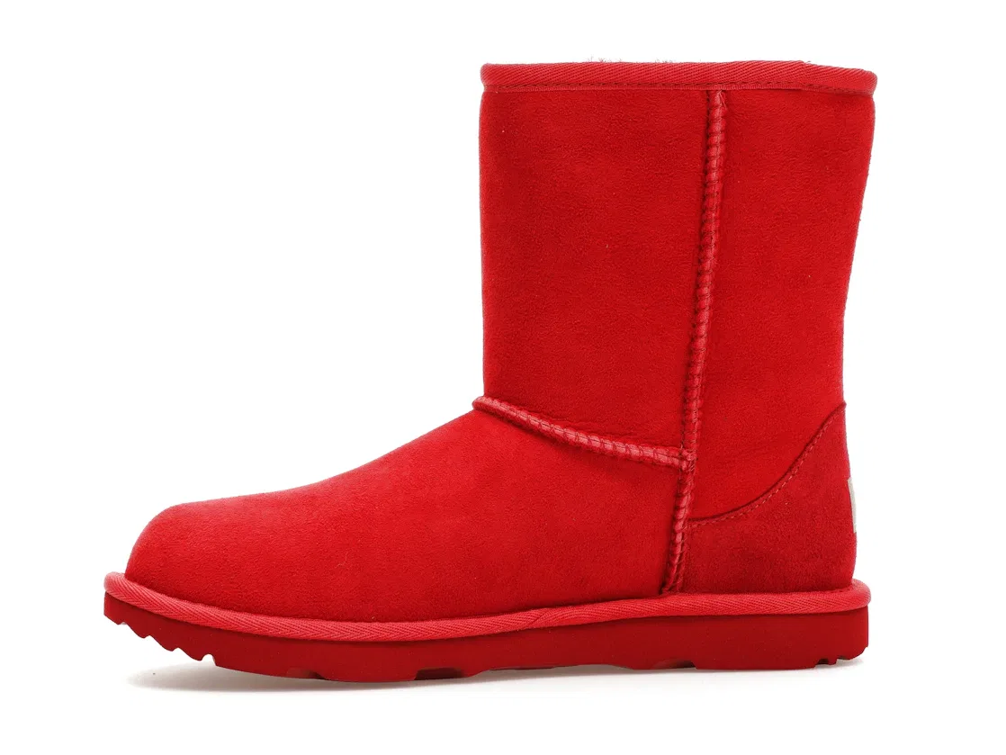 Детские ботинки с мехом Samba Red UGG Classic II Boot, Samba Red — фото 3