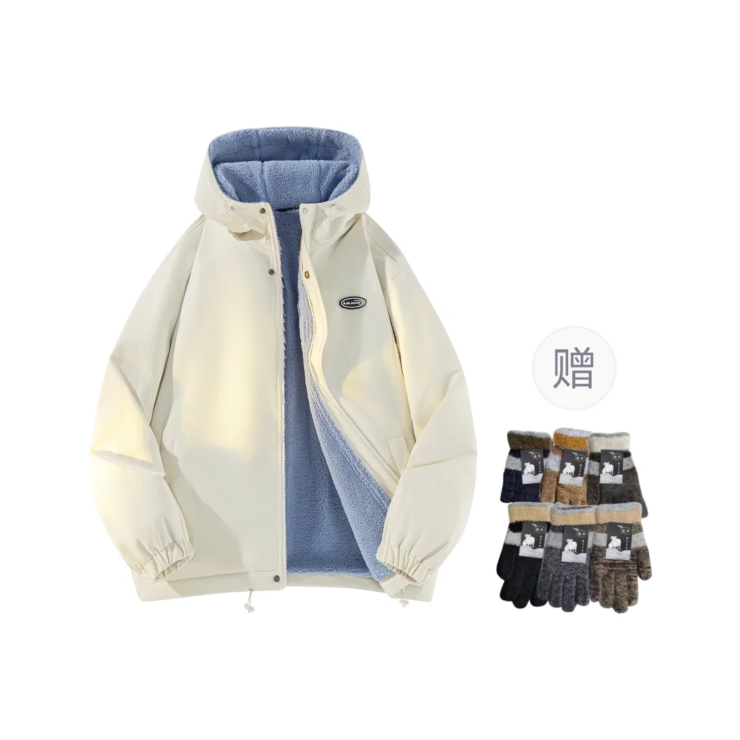 Детский пуховик с принтом Trend Party Series Puffer Jacket Unisex MIIOW — фото 4