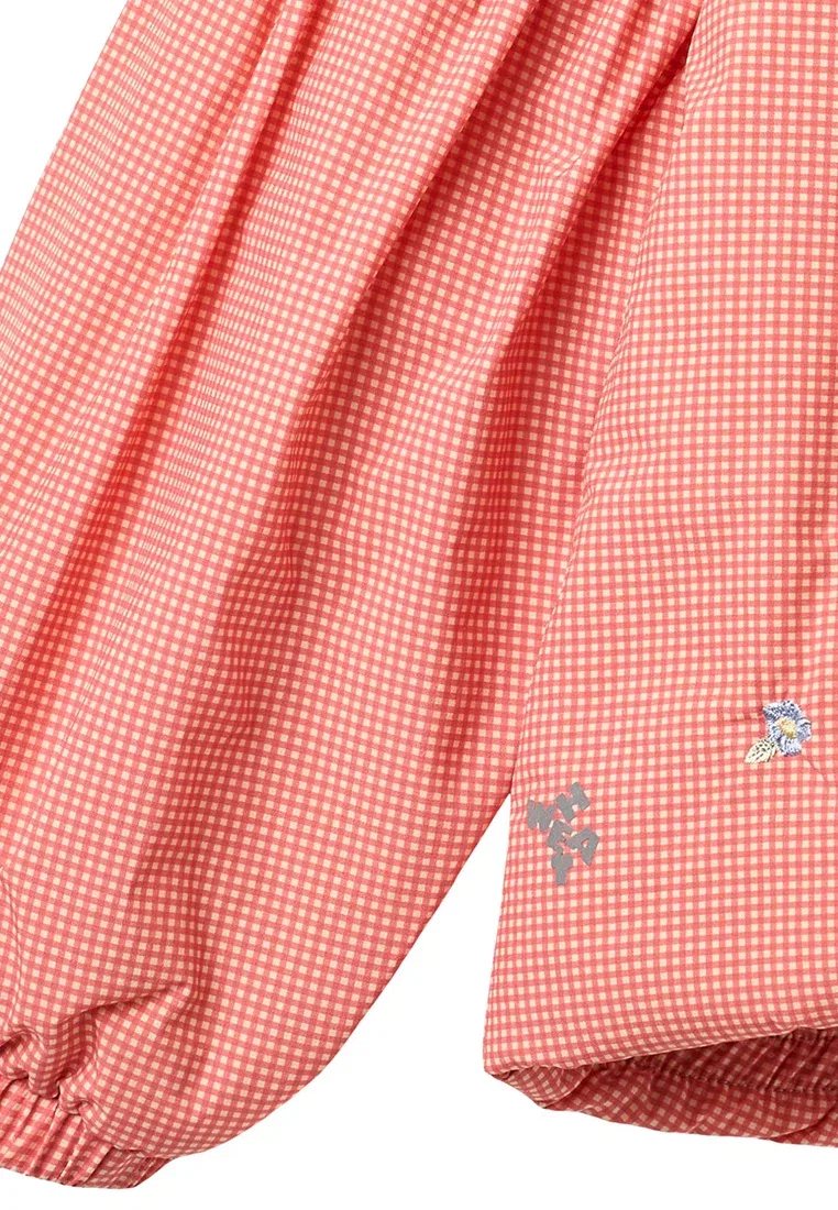 Легкая пуховая куртка Sola - зимняя куртка Wheat, 9606 Red Check — фото 3