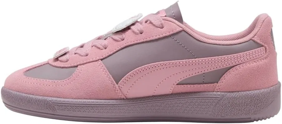 Детские кроссовки с принтом Palermo Hello Kitty and Friends PUMA, Plum Jam/Poised Pink — фото 3
