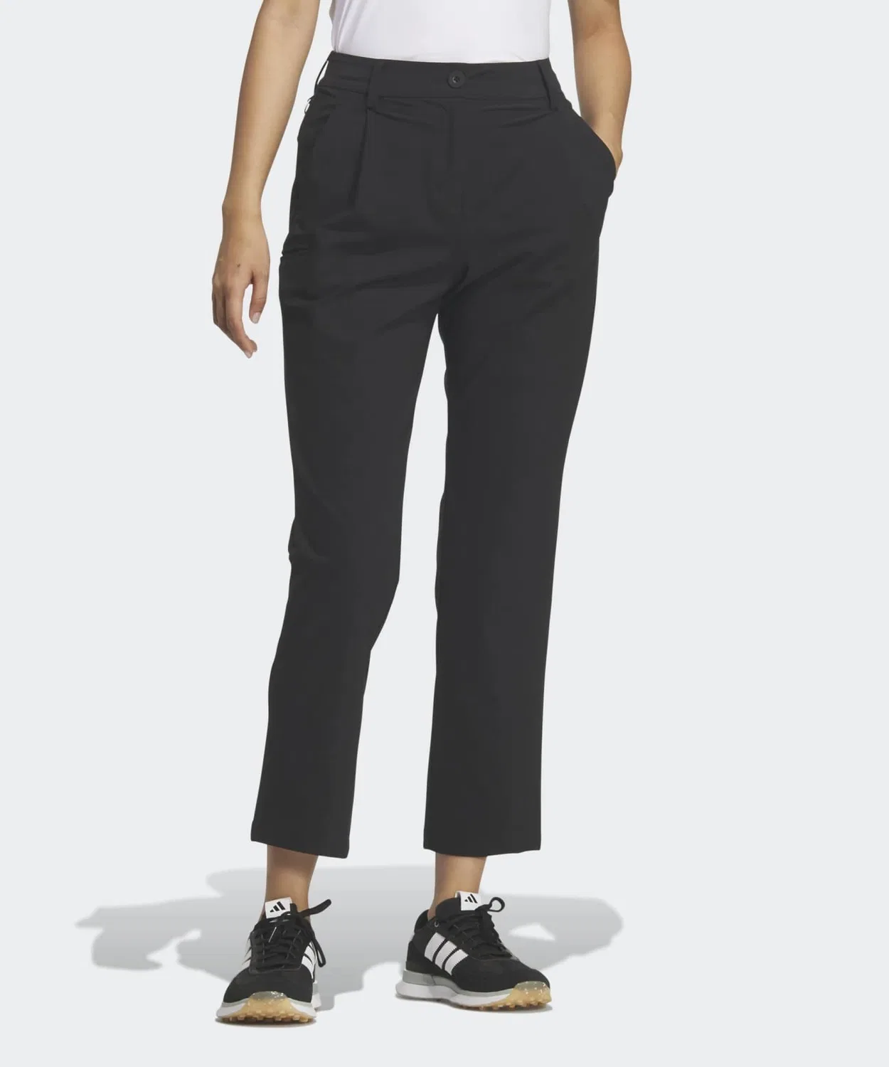 Женские спортивные брюки свободного кроя с 4-way стрейч Adidas Golf, Black