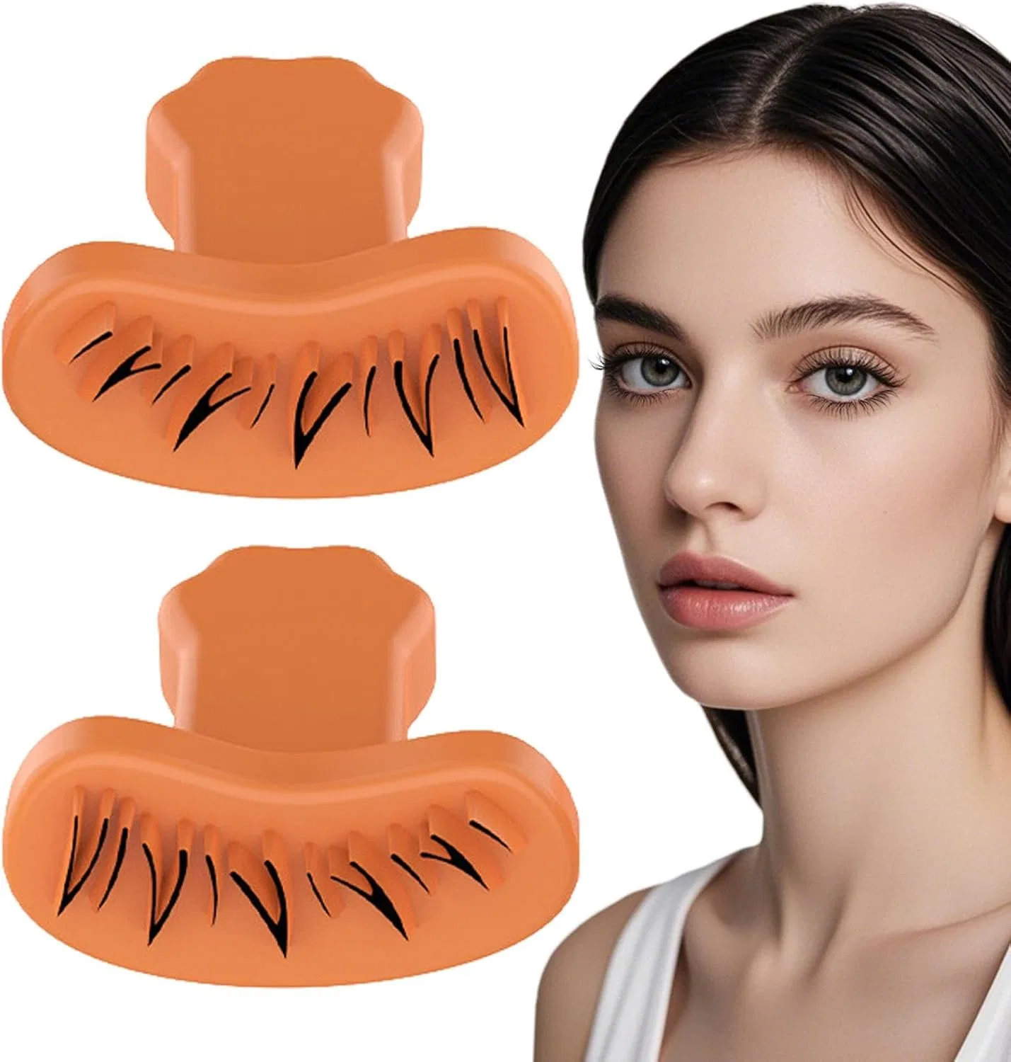 Силиконовый штамп для нижних ресниц, Orange1 Generic