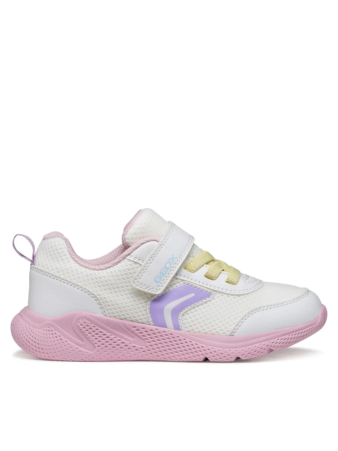 Кроссовки для девочки Sprintye Girl Geox, белый