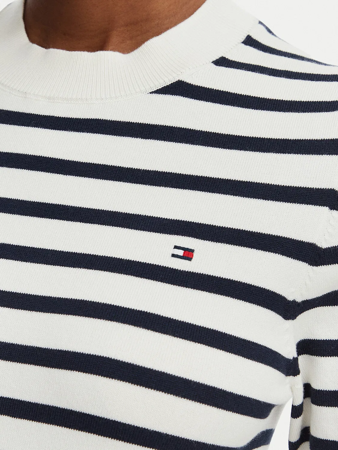 Женская футболка стандартного кроя Tommy Hilfiger, кремовый — фото 4