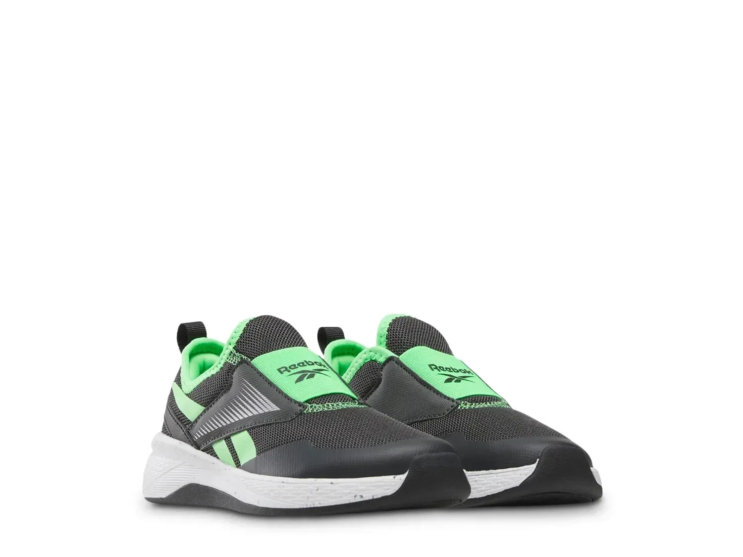 Кроссовки Nano Play на шнурке Reebok, черно-зеленый — фото 2