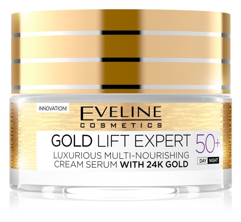 

Дневной и ночной крем от морщин 50+ Eveline Cosmetics Gold Lift Expert