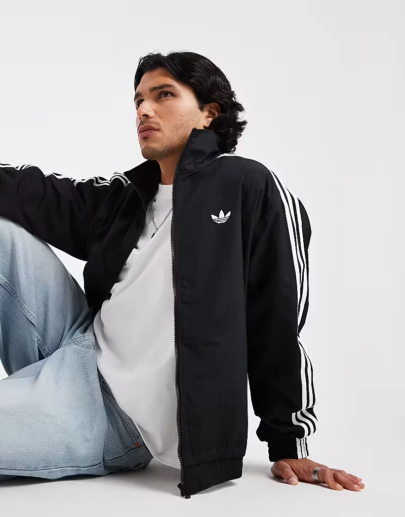 Куртка спортивная Firebird тканая Adidas Originals, черный