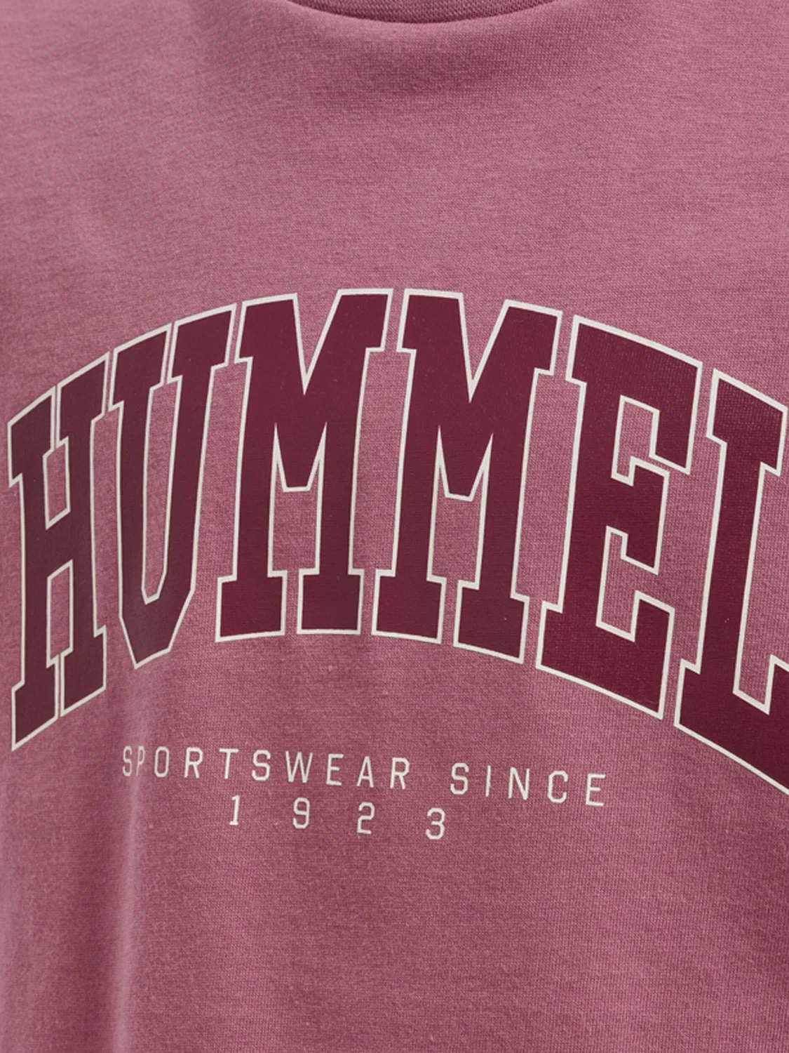 Детская футболка с принтом Hmlfast Hummel, Altrosa Violett — фото 4
