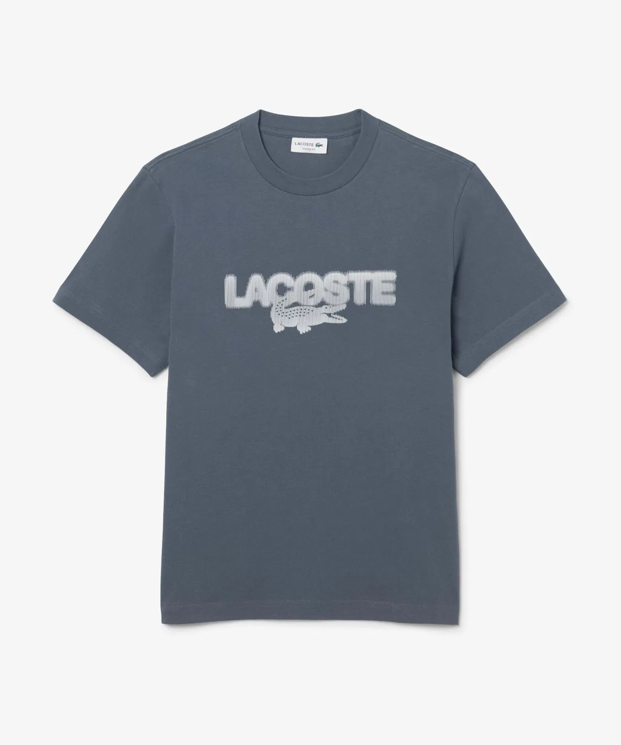 Мужская футболка с принтом Classic Fit LACOSTE, Серый