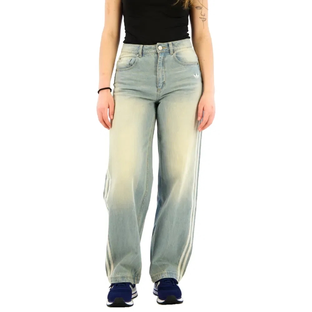 Джинсы Dad jeans Adidas Originals, синий
