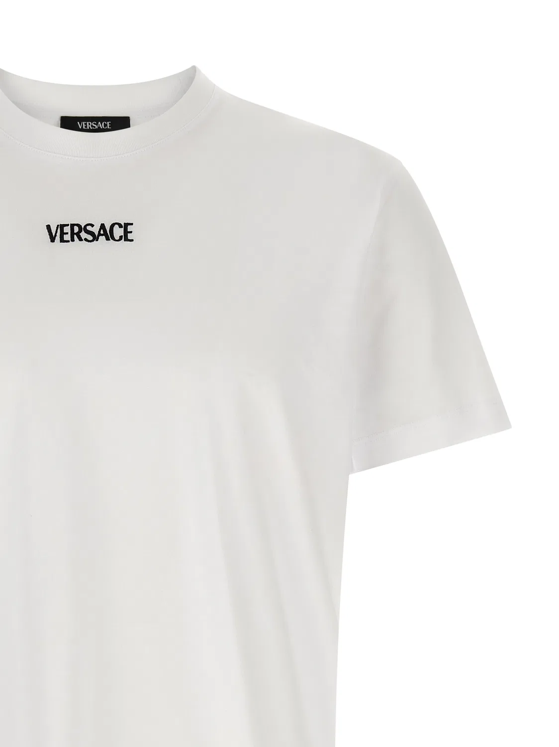 Мужская футболка с вышивкой логотипа Versace, White — фото 3