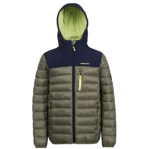 Детская стеганая куртка Gonzo Protest, Green Grey Green
