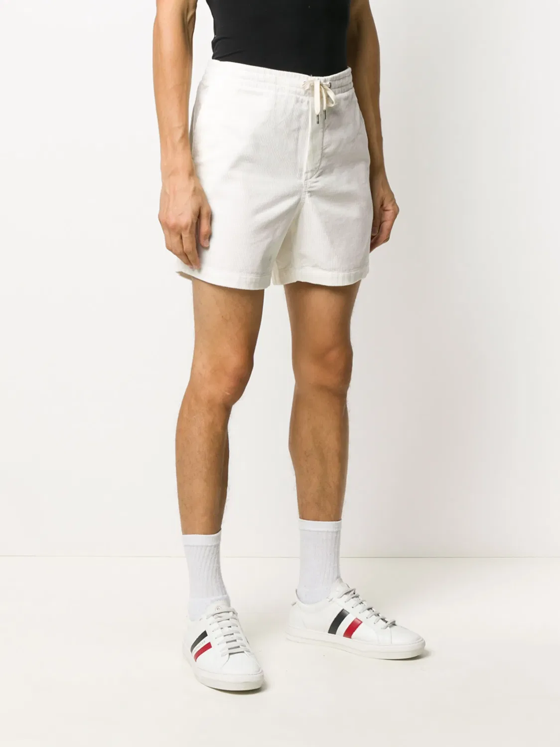 Polo Ralph Lauren Шорты-бермуды вельветовые белые — фото 2