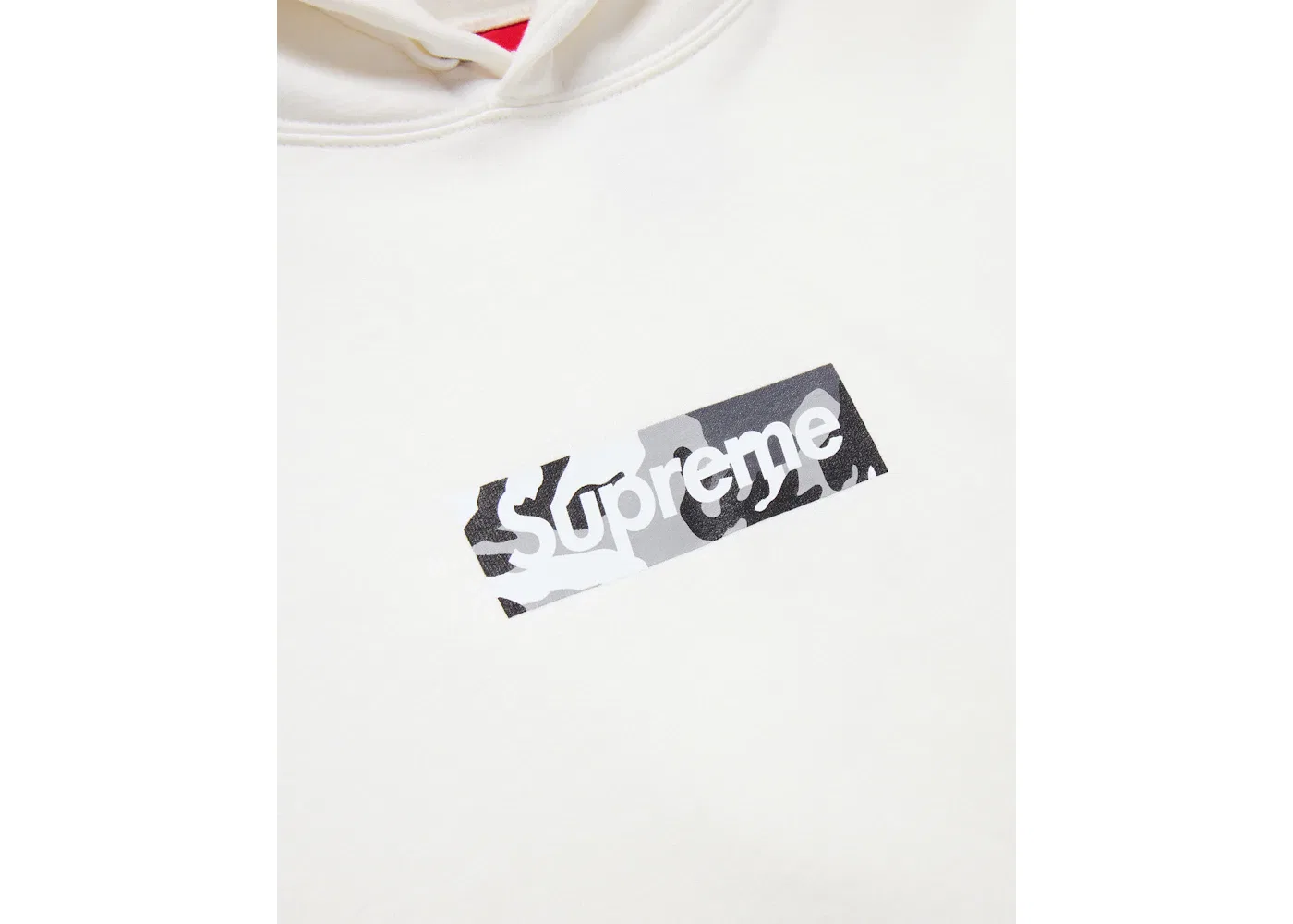 Мужской свитшот с принтом Supreme Miami Box Logo Sweatshirt, White — фото 3
