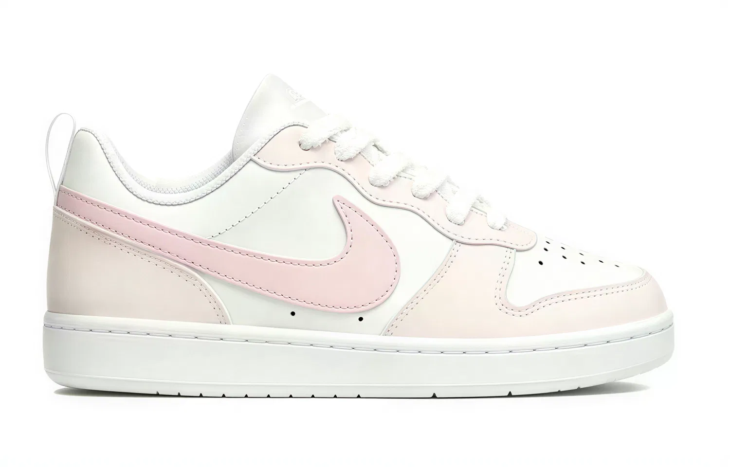 Детские кеды для скейтбординга Court Borough, Nike, White Peach — фото 4
