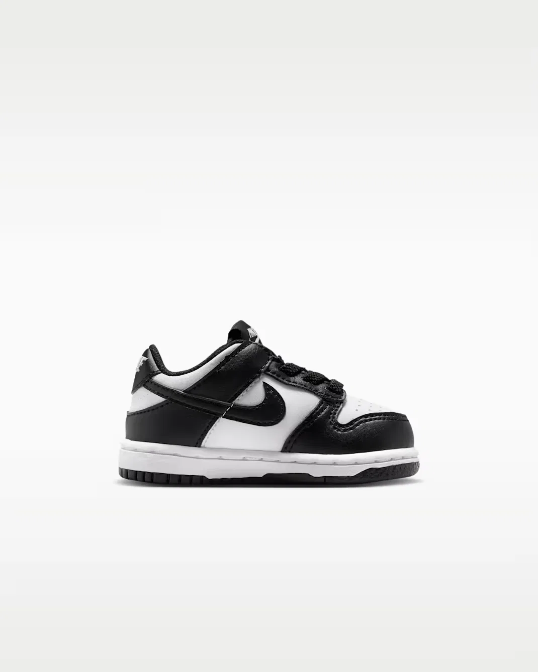 Детская/подростковая обувь Nike Dunk Low, White/White/Black — фото 3