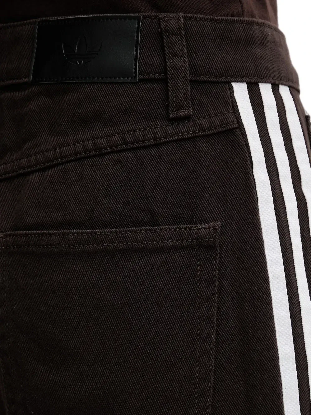 Джинсы Firebird 3-Stripes Adidas, коричневый — фото 4