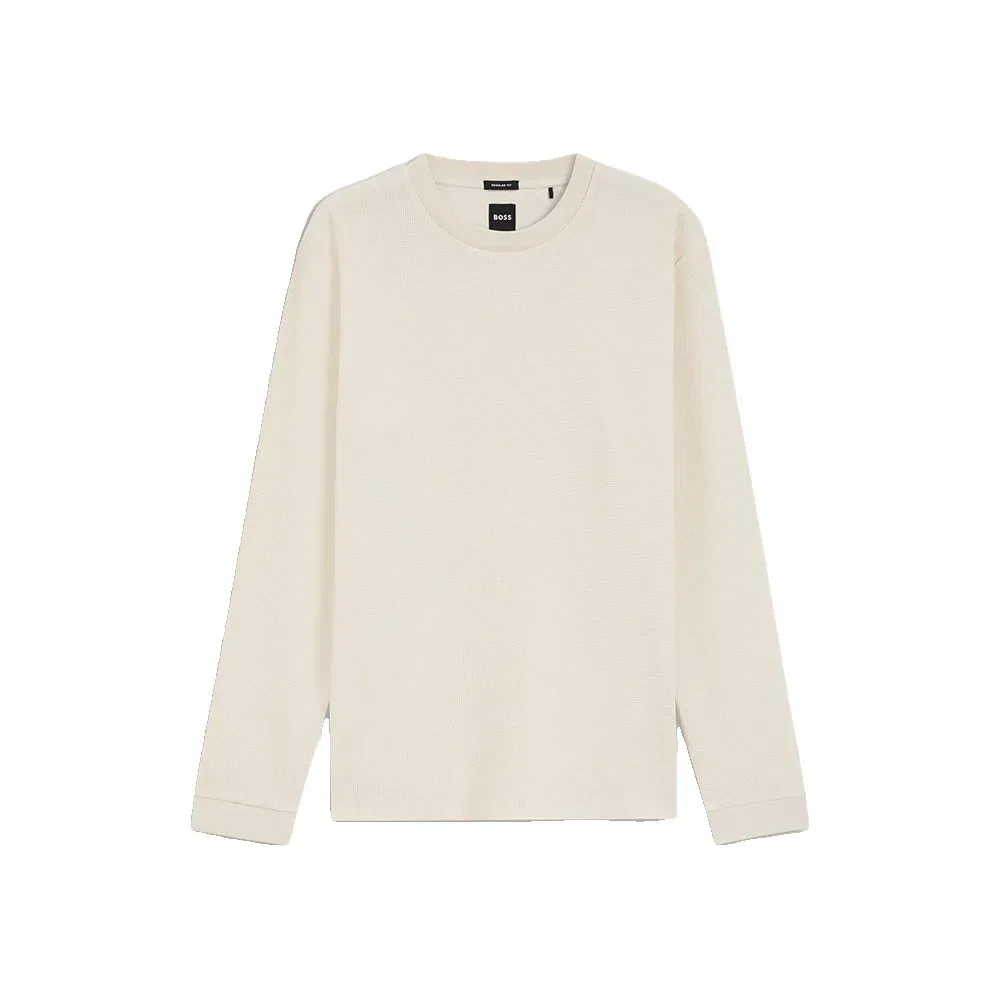 Мужская футболка с длинным рукавом Talley BOSS, White