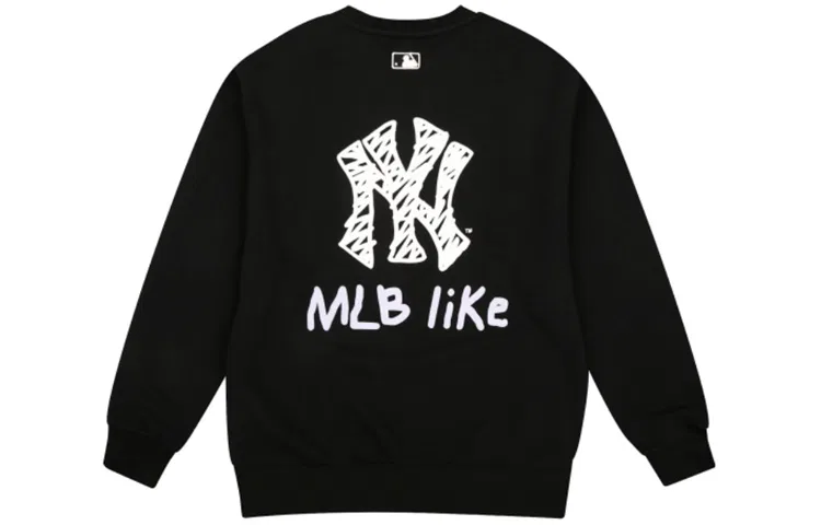 Детская толстовка с принтом LIKELIKE MLB, Black