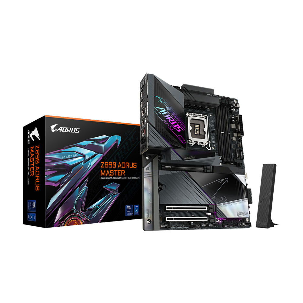 

Материнская плата Gigabyte Z890 Aorus Master, LGA1851, DDR5, Wi-Fi